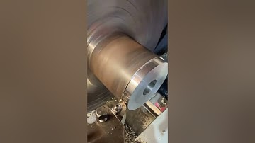 Facing ,Turning ,Boring And Drilling Process Perform By CNC Lathe Machine 😯