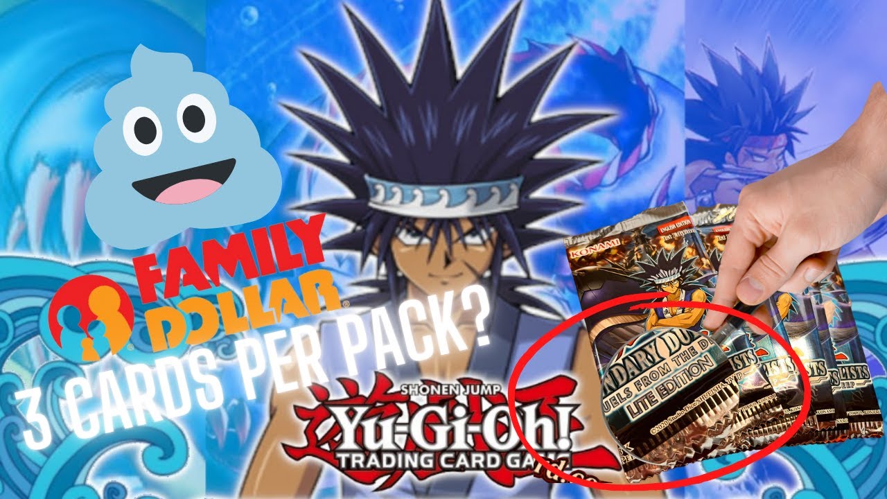 We Opened Family Dollar YuGiOh Lite Packs: Turds From The Deep