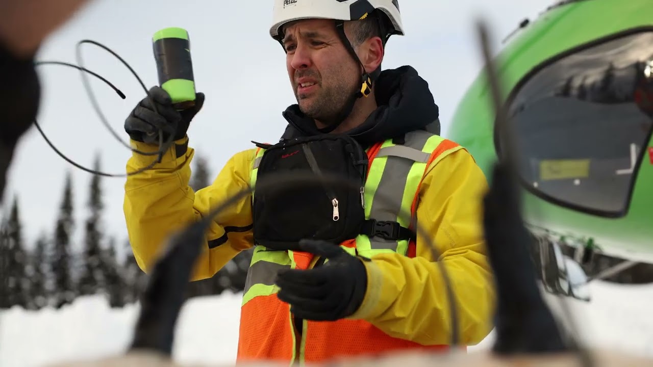 Avalanche control on the South Klondike Highway - Yukon Highways and Public Works