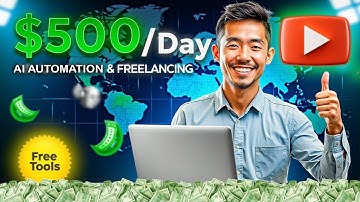How to Make $500Day with AI Automation & Freelancing 🚀  Free Tools
