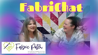 FabriChat Morning! Come join Cindi and Brianna for a quick chat!