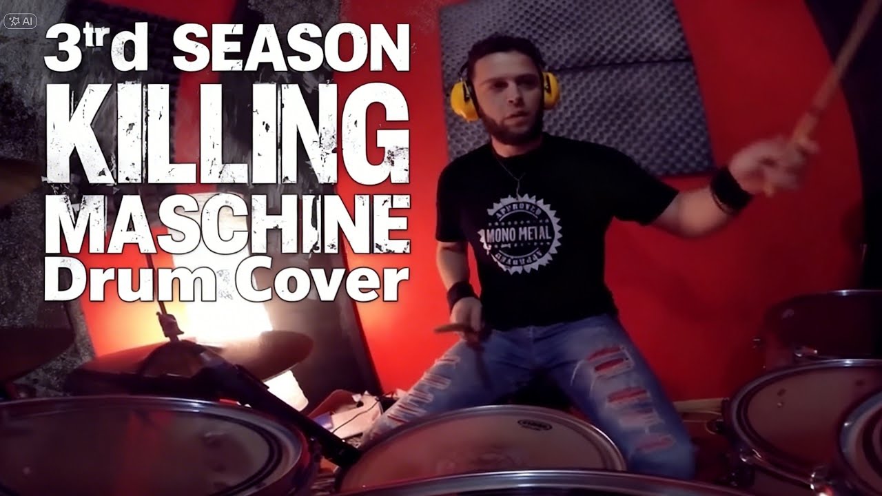 3rd Season - Killing Machine Drum Playthrough by Drumkok