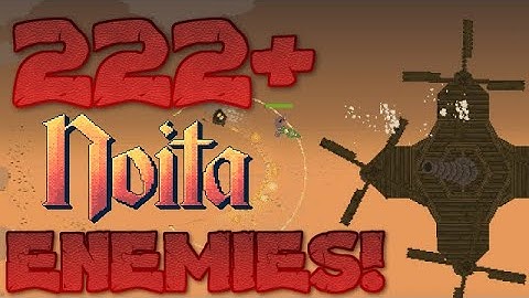 Noita - New Enemies Mod - Showcase 2