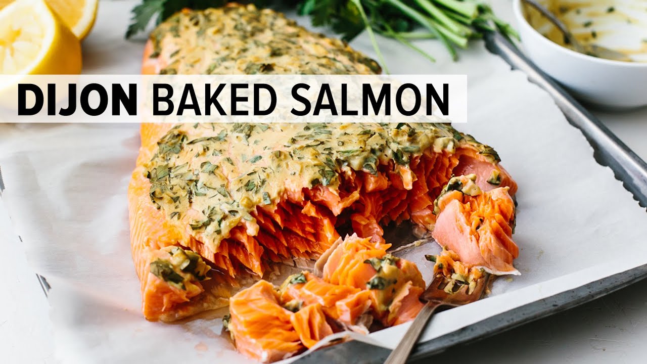 Dijon Baked Salmon The Best