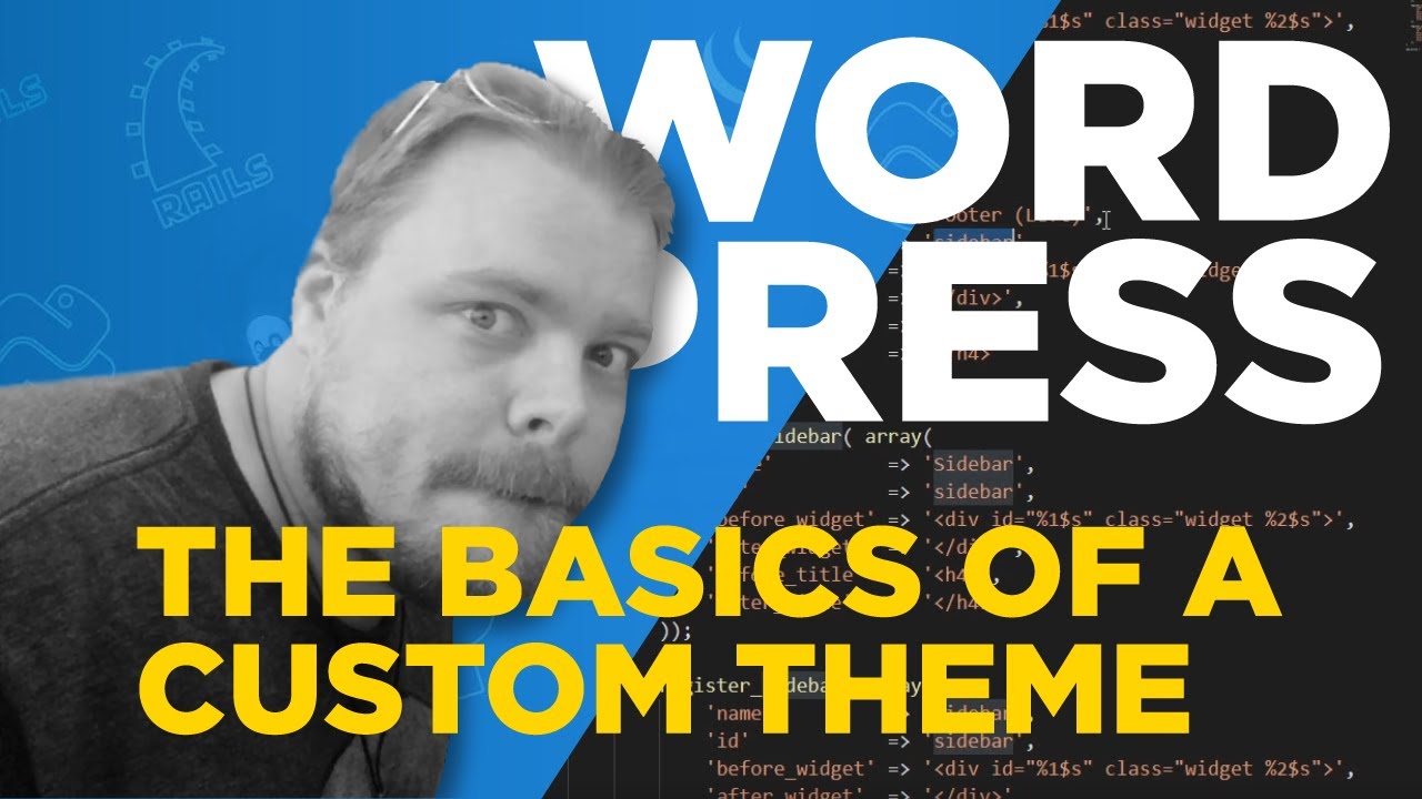 WordPress Theme Development - The Basics - #1 - YouTube