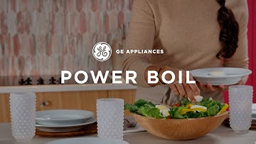 GE Appliances Radiant Electric Cooktop with Power Boil Burner