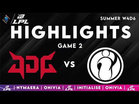 JDG vs IG Highlights Game 2 — LPL 2025 Split 3 — JD Gaming vs Invictus Gaming by Onivia