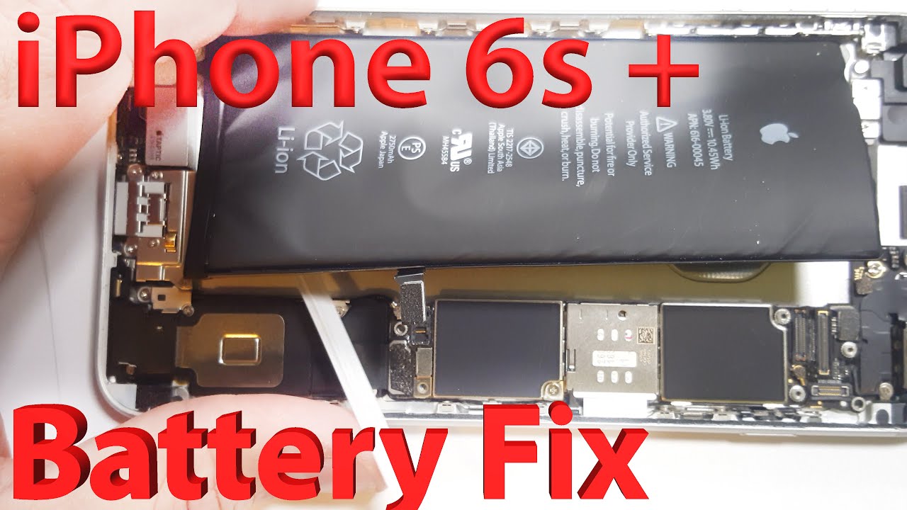 Remplacement de la batterie de l'iPhone 6s Plus - Tutoriel de réparation  iFixit