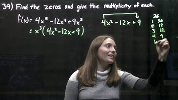 3.4 Graphs of Polynomial Functions #39