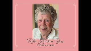 Rita Bies 1928-2026