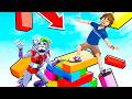 FNAF GIANT Jenga Tower in Roblox
