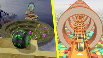 Portal Challenge vs Ghost Race vs Bonus Going Balls vs Action Balls Gameplay Speedrun