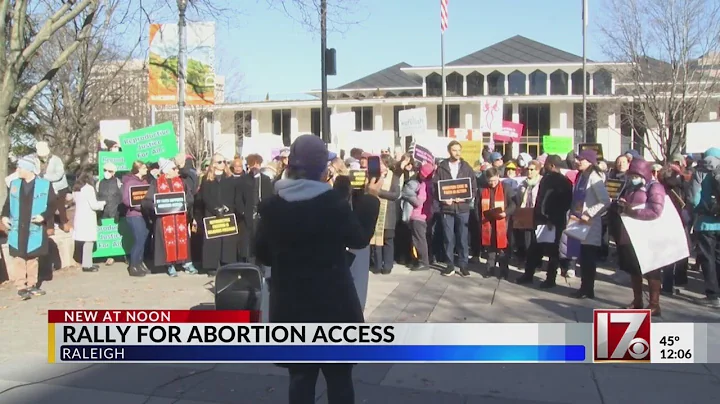 Faith leaders rally for abortion access in Raleigh