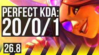 SAMIRA &amp; Thresh vs VARUS &amp; Senna (ADC) | Perfect KDA: 20/0/1 | KR Master | 26.8