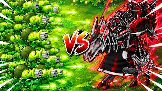 PVZ Fusion 3.9 Challenge!! Ultimate Gatling Team VS Obsidian Gargantuar - Who Will Win? screenshot 3