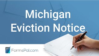 Michigan Eviction Notice - GUIDE