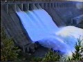 Братская ГЭС - сброс воды