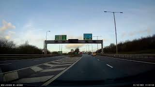 UK Motorways - M69 A46/M6 to J1 (Hinckley)