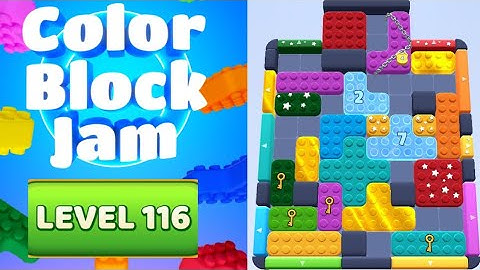 Color Block Jam Level 116 Solution Walkthrough
