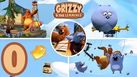 Grizzy and the Lemmings The cannon! - Gameplay Walkthrough - Part 0 (Android/iOS)