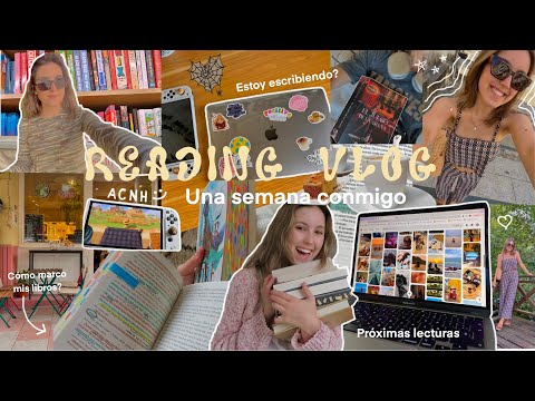 Reading vlog 🕷️✍️🎮 qué leo en una semana!