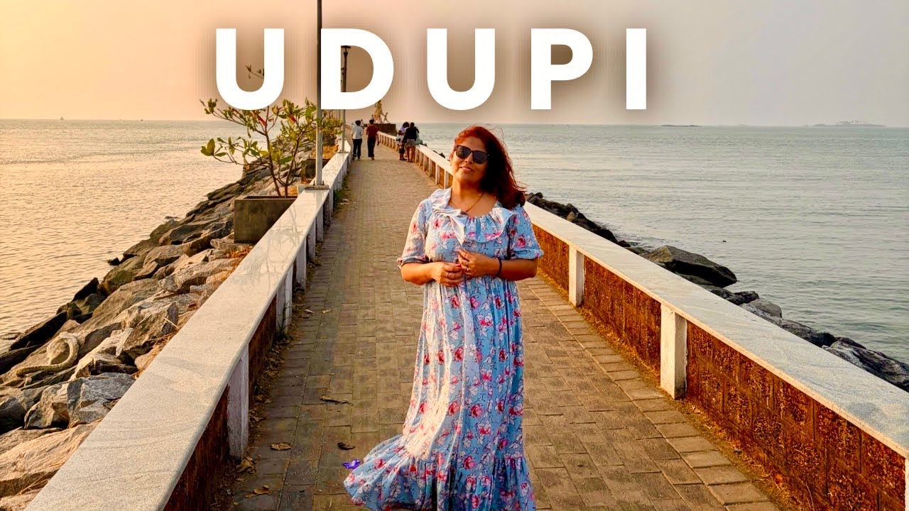 Udupi in a day -Temple,Island,Delta Point,Malpe Beach,Beach house|Bengaluru to Udupi|Karaj Vlog