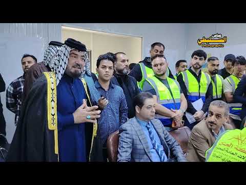 غضب النائب علاء سكر على المهندس المقيم في شركة الحان لمشروع مجاري النهروان الاستراتيجي