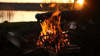 Фидер - Карпфишинг на дикаре. Мясо с картошкой в казане на костре