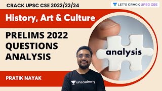 UPSC Prelims 2022 Question Analysis | History and Art and Culture | Crack UPSC CSE/IAS |Pratik Nayak