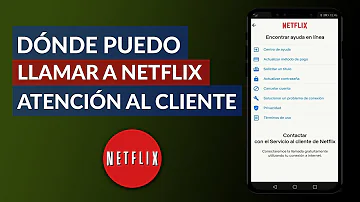 ¿Cómo contactar a un agente de Netflix?