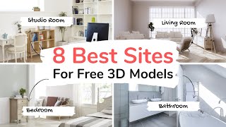 8 Best sites for Free 3D Models I أفضل 8 مواقع لتحميل بلوكات ثري دي مجانية screenshot 4