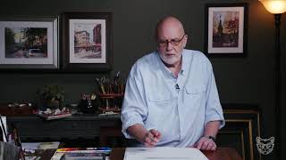 How to Paint Skies in Watercolor, a tip from Michael Holter, &quot;Watercolors from Photos&quot;