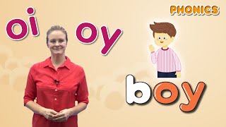 Long Vowels | Lesson 19 Diphthong (oi, oy) | 4 Step Phonics