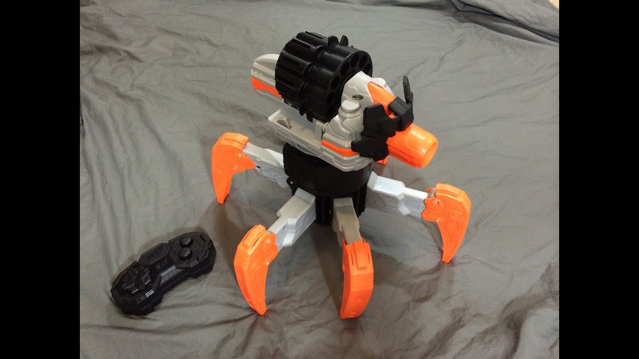 REVIEW] Nerf Terradrone (Combat Creatures) Unboxing, Review, & Test - YouTube