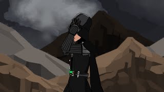 Darth Vader Anakin Skywalker. Drawing Cartoon 2.
