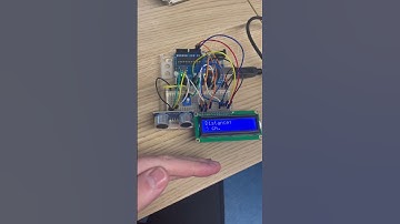 Arduino ultrasonic sensor to read the distance off an object and it’s output project