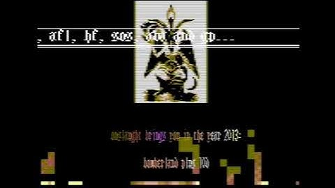 C64 Crack Intro: Onslaught Intro (Hellfire V2) 2013!