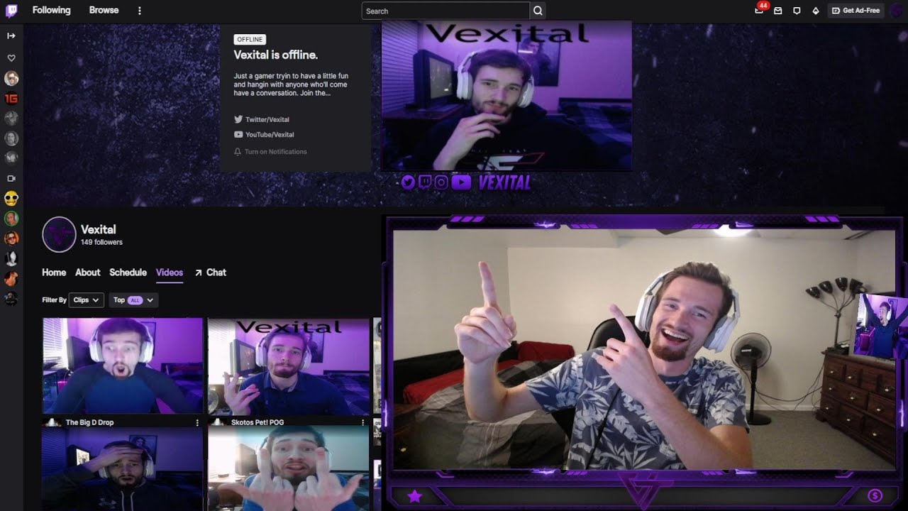 Old Stream Reacting To My Old Streaming Career! - YouTube