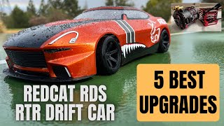 5 best upgrades for the Redcat RDS RTR Drift car - or how to build up the new RDS build kit