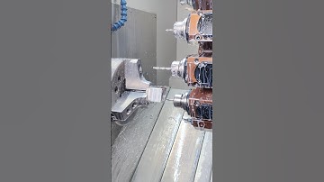 Achieving High Efficiency in Milling Square Parts with the ST-52YT. #cnc #cncprecision #smartlathe