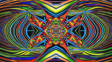 Psychedelic Drawing 1 - AI Zoom Loop