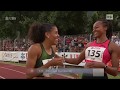 Mujinga Kambundji Beats Shelly Ann Fraser Pryce In 100m Galà Dei Castelli 2018 Mujinga Kambundji Beats Shelly Ann Fraser Pryce In 100m Galà Dei Castelli 2018