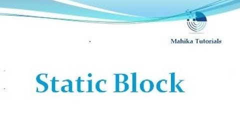 Java Interview 06 - Static Block