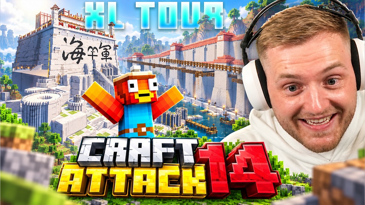 😍🔥XL CRAFT ATTACK 14 SERVER TOUR nach 1 WOCHE GRINDEN! - #11 | Trymacs