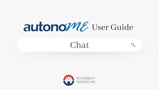 autonoME User Guide: Chat