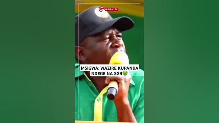 😳MCHUNGAJI MSIGWA: WAZIRE KUPANDA NDEGE NA SGR💚😳🔥 #globaltv #mchungaji #msigwa #breaking #ccm