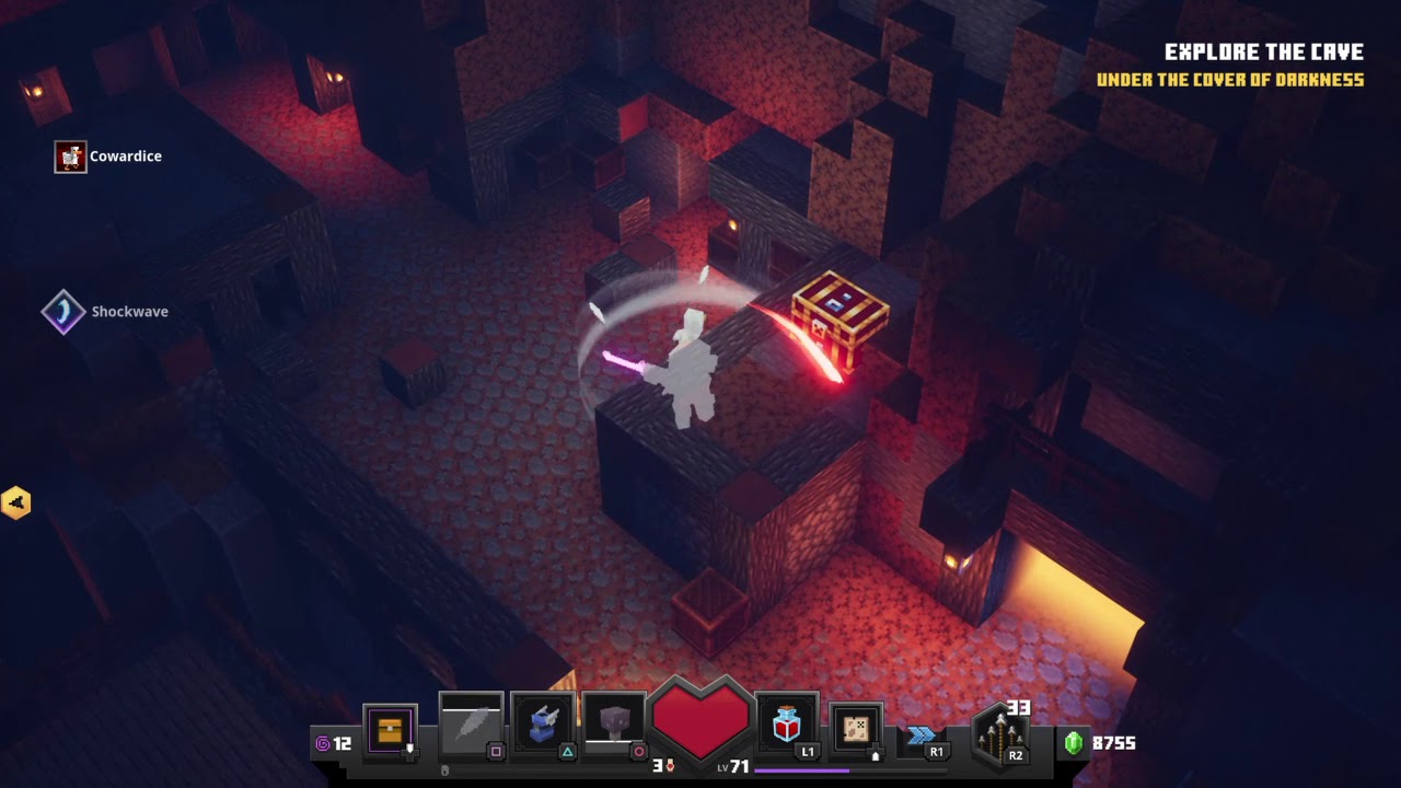 How to open Arch haven chest on consoleMinecraft dungeons YouTube