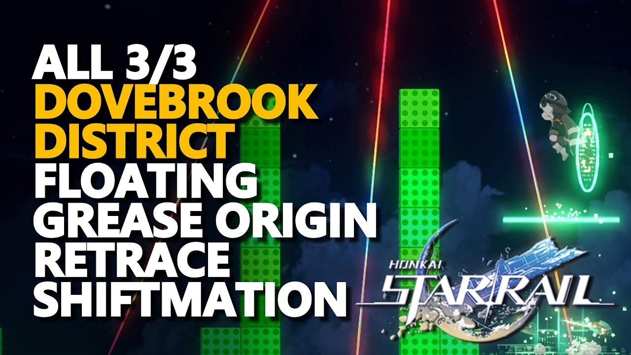 All Dovebrook District Floating Grease Origin Retrace Shiftmation Honkai Star Rail