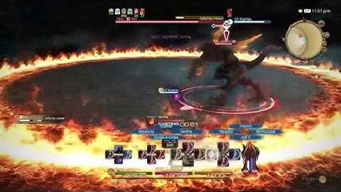 Ifrit SAVAGE RDM solo (FINAL FANTASY XIV)