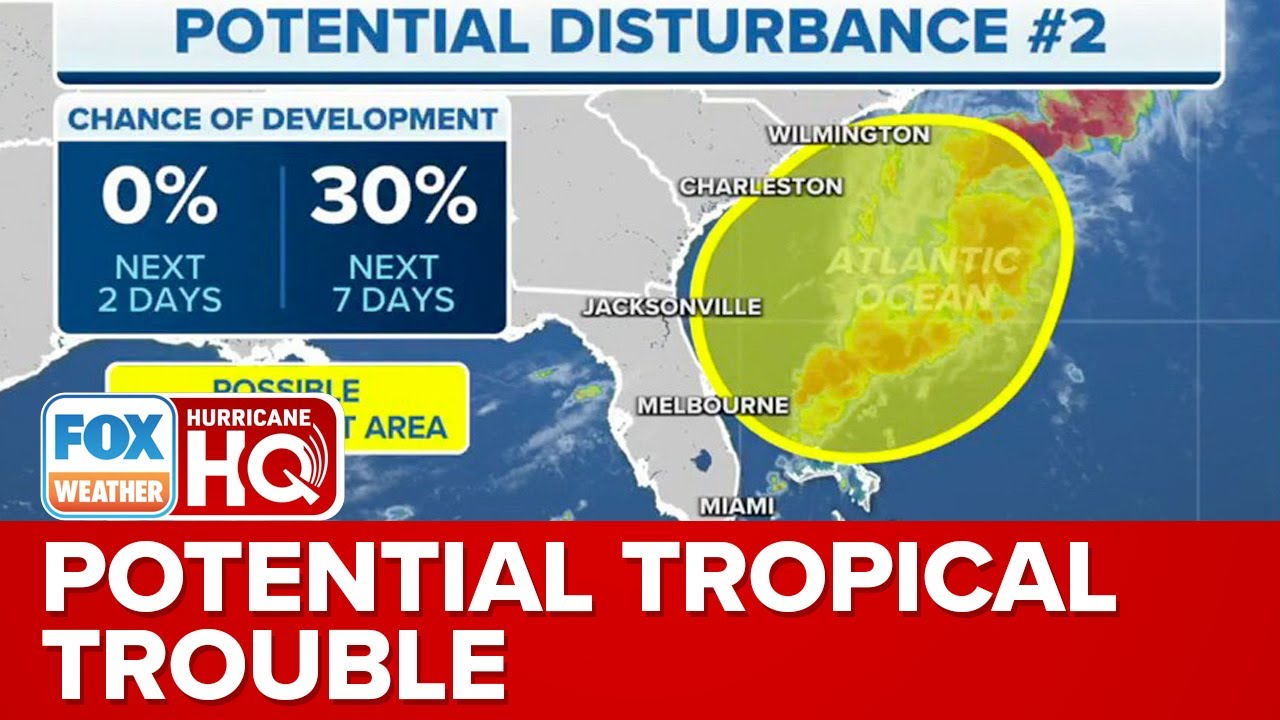 Tropical Disturbance Being Monitored For Possible Development Off ...